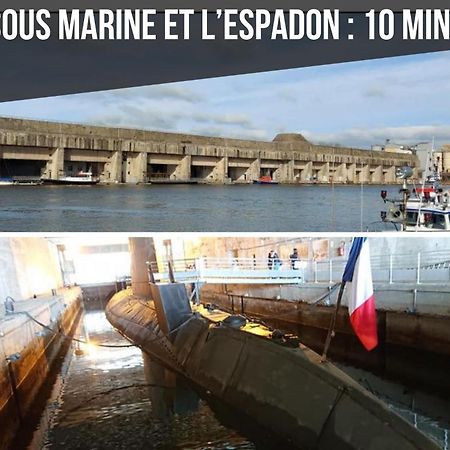 La Deferlante - Hyper Centre - Parking Prive - 300 M Plage Saint-Nazaire  Exterior foto
