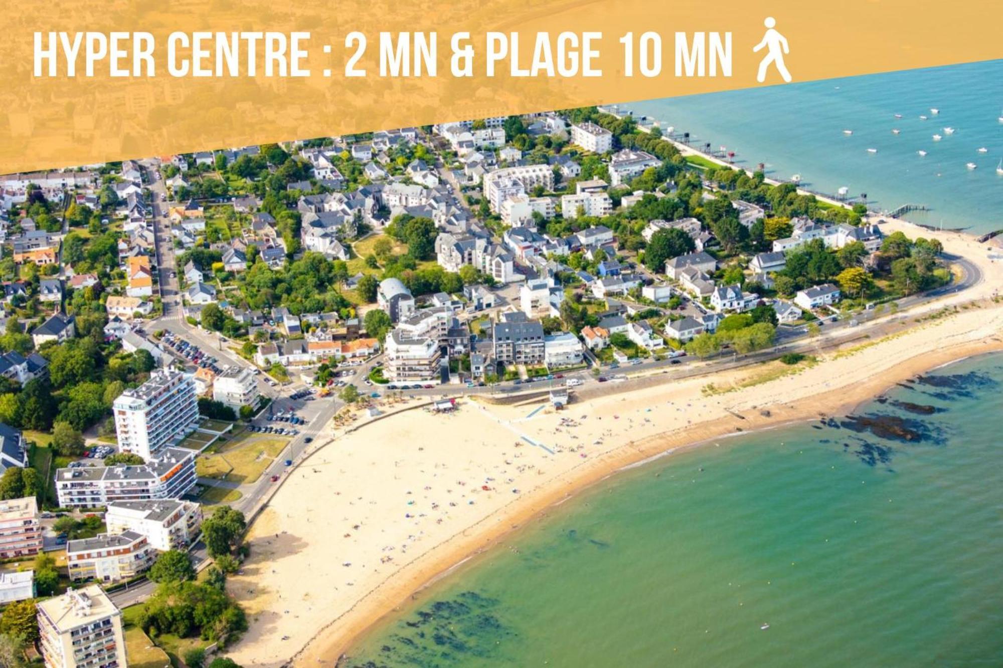 La Deferlante - Hyper Centre - Parking Prive - 300 M Plage Saint-Nazaire  Exterior foto